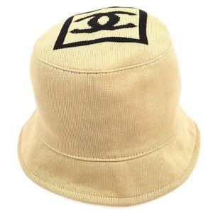 CHANEL | Accessories | White Chanel Bucket Hat | Poshmark